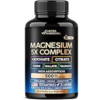 Amazon.com: Micronized Magnesium Complex Plus B6 | Zinc Magnesium
